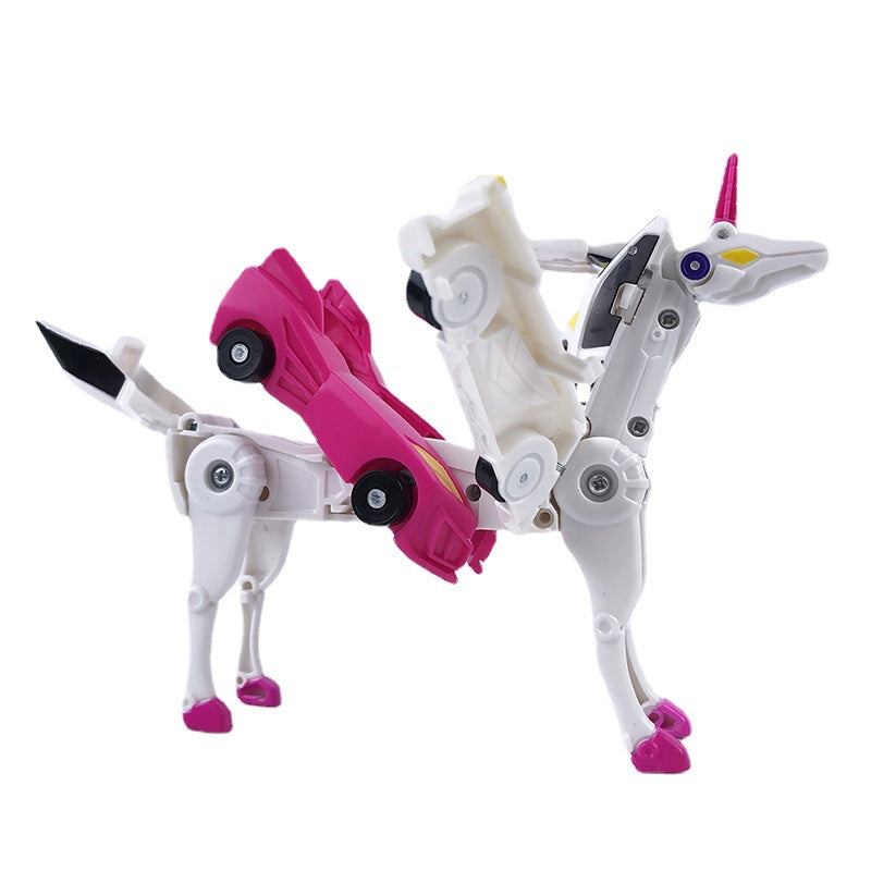 Transforming Unicorn Robot Cars – 2 in 1 Magical Toy for Kids